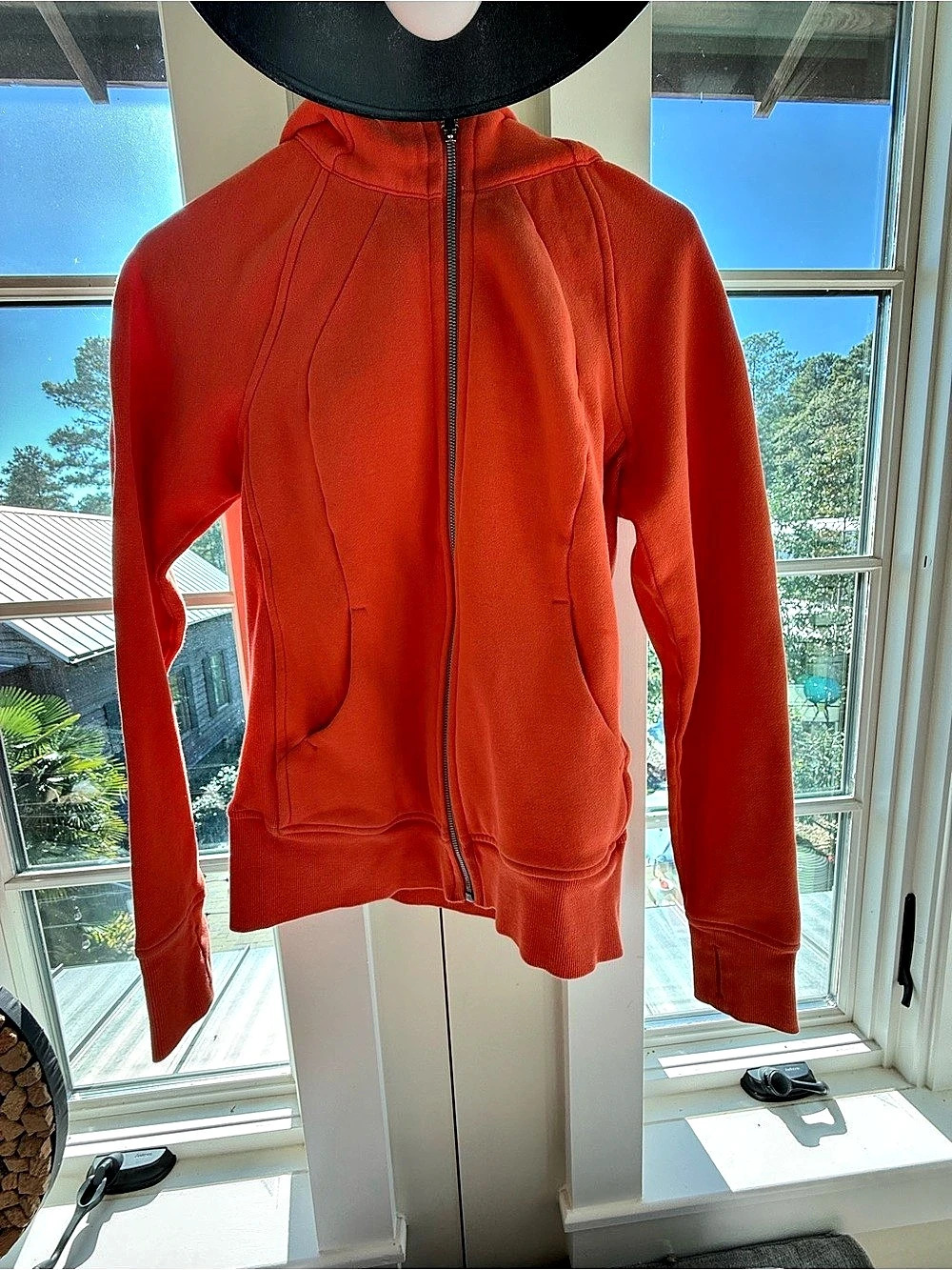 Lululemon Scuba Full-Zip Hoodie Orange